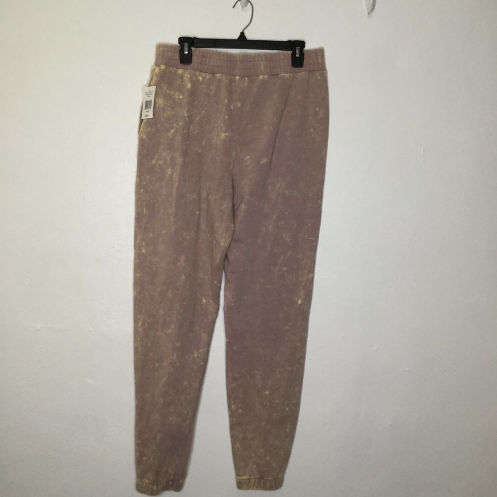 Cut & Paste Juniors Women's Seamed Jogger Pants Mauve Size XL NWT